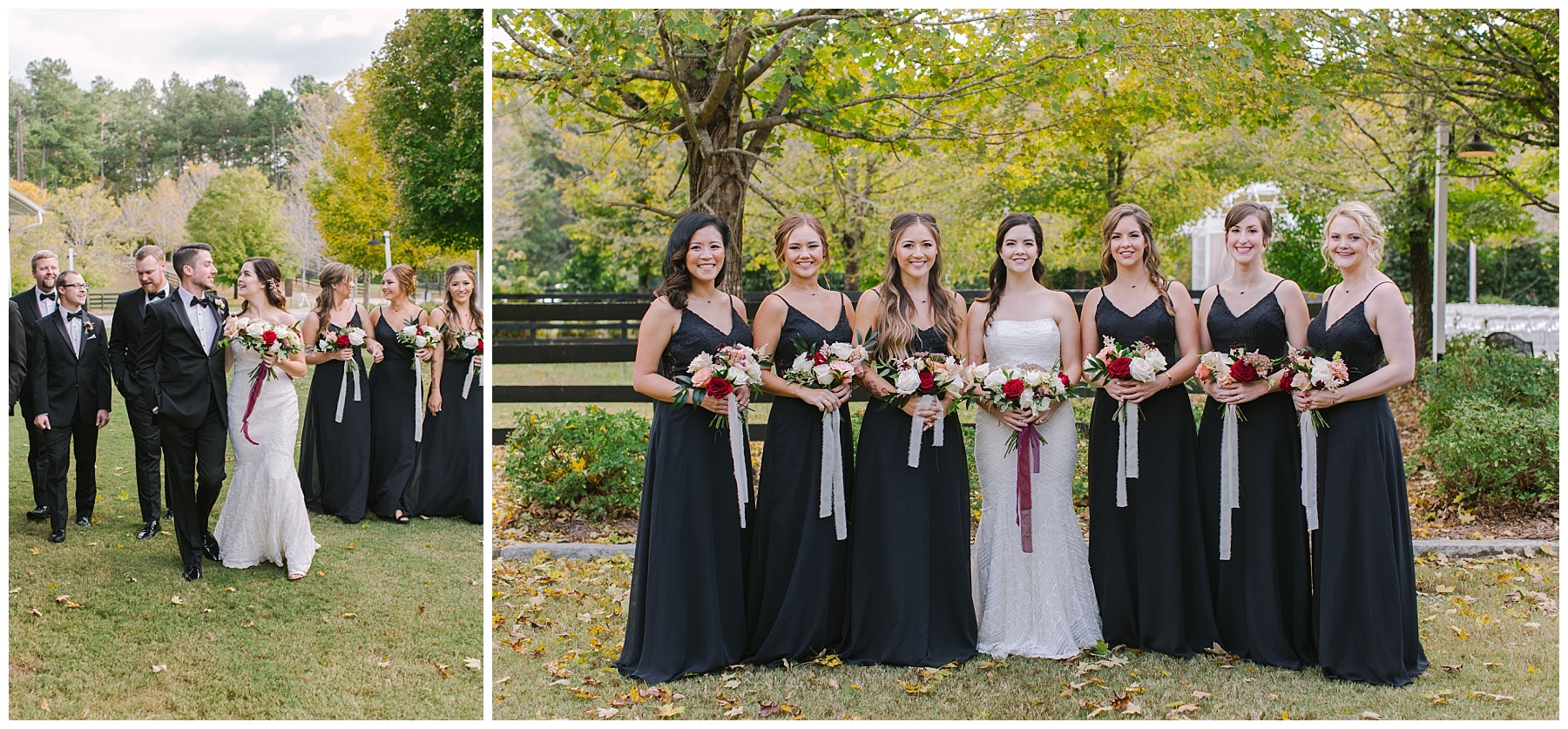 fall wedding at Foxhall