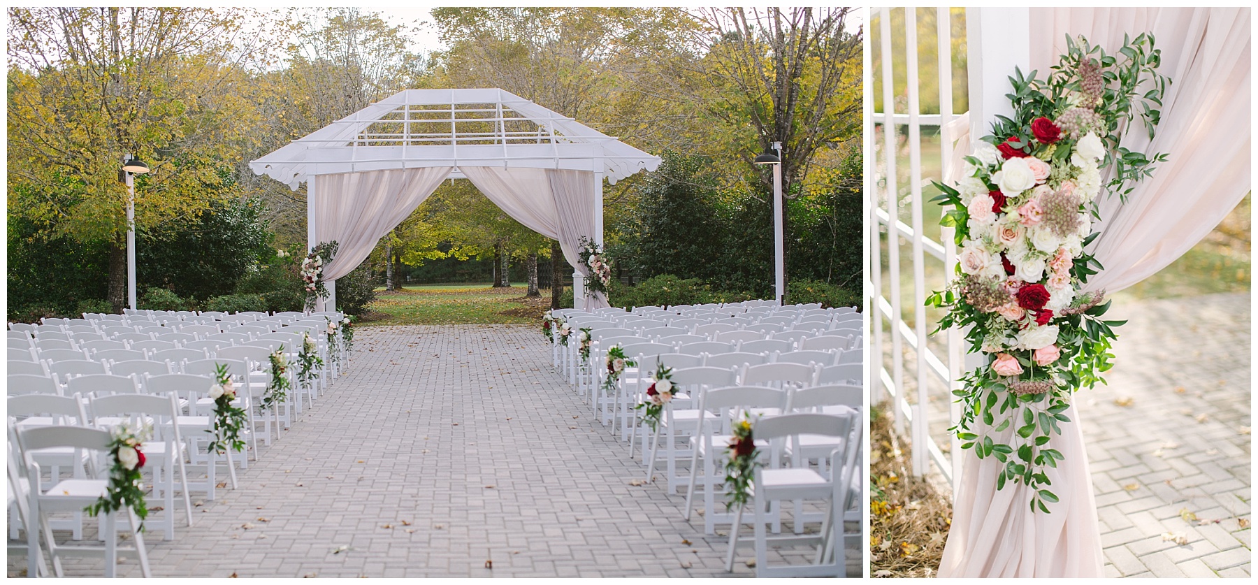 fall wedding at Foxhall